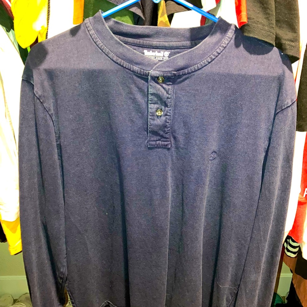 Timberland button up long sleeve.
